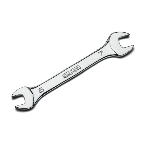 Capri Tools 6mm x 7mm Slim Mini Open End Wrench, Metric CP11830-0607